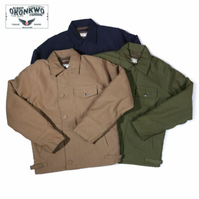 Vintage Navy A2 Deck Jacket Mens Military Combat Fleece Lined