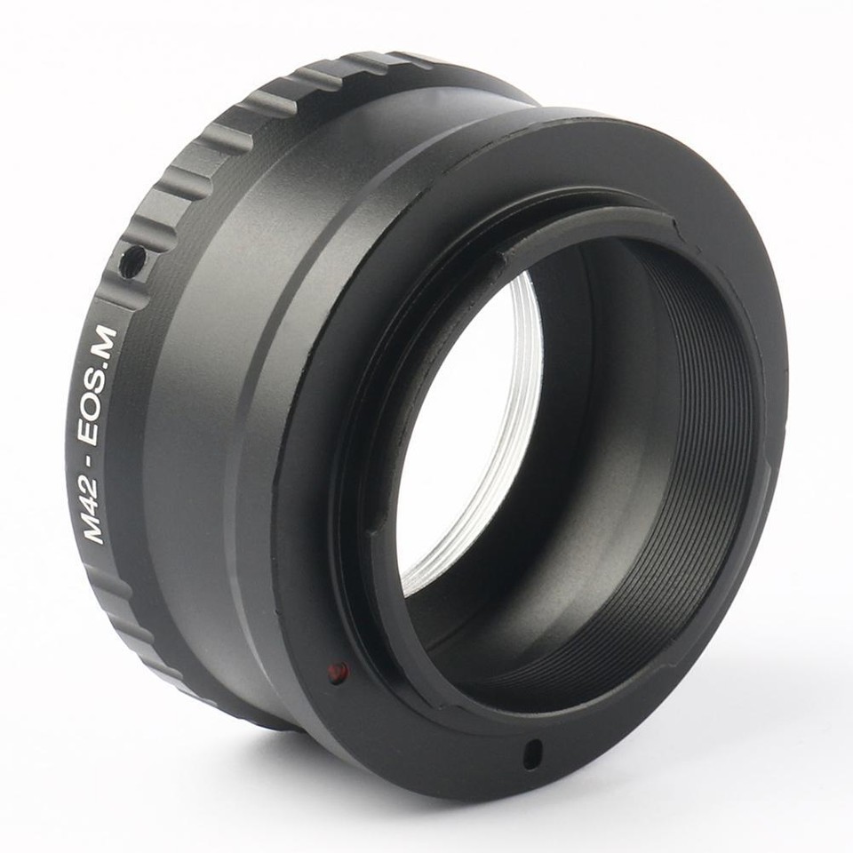  Metal Mount Adapter Ring for M42EOS M Canon M42 Lens EOS EF Camera