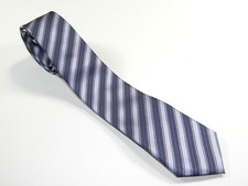 BOY'S YOUTH JOSEPH LEE Tie Necktie SKINNY SLIM PURPLE VIOLET STRIPES DECOR