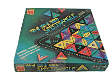 Spectrangle By Jumbo 1993 Number Matching Board Game