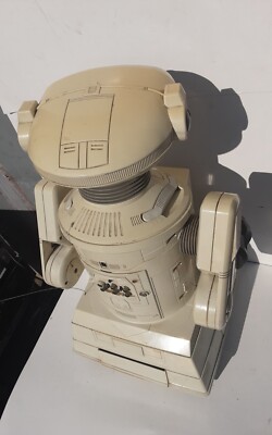 TOMY OMNIBOT 2000 VINTAGE 1980's RARE w/ Remote Working W/ Issues