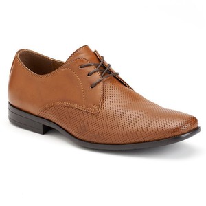 perforated dress shoes