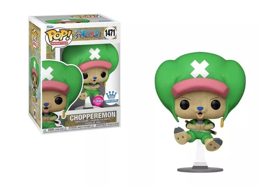 Funko POP! One Piece - Chopper Chopperemon Flocked 1471 Funko Exclusive