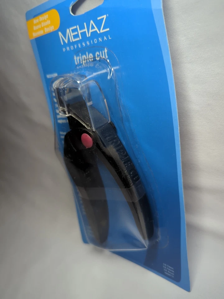 Mehaz Profesional Triple Corte Acrílico y Punta Cortador Uñas 730014 Foto 3 de 4