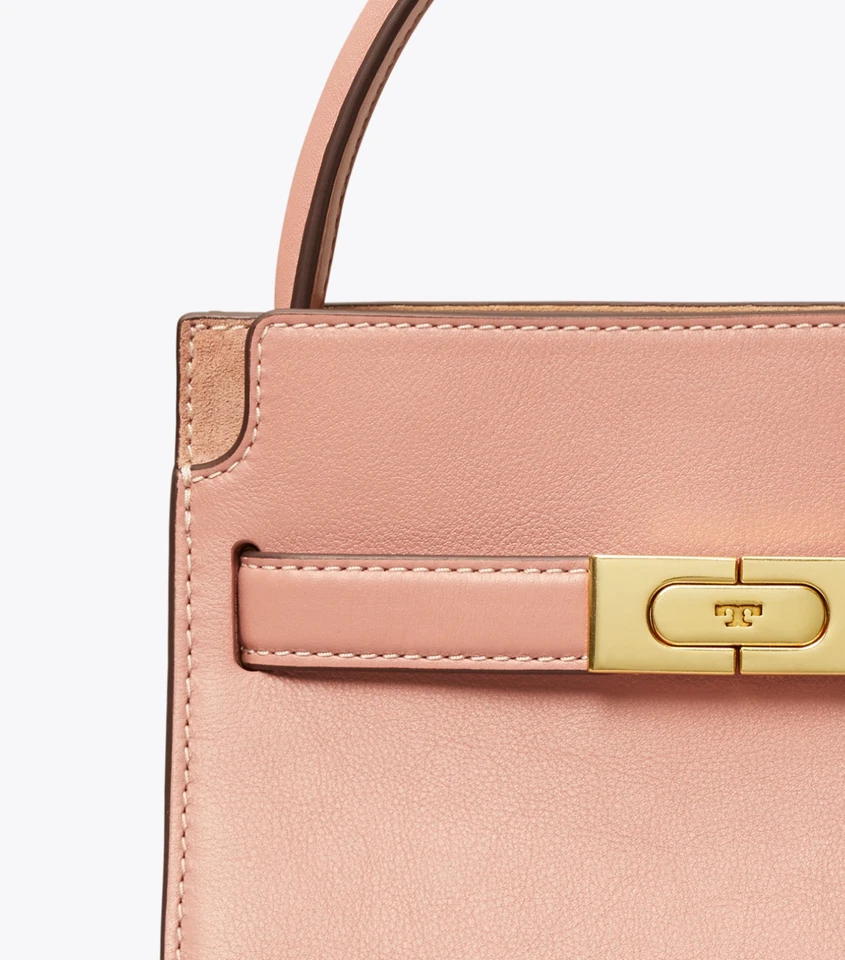 Bolso Bandolera Doble Lee Radziwill Rosa G1N Sin Etiquetas Tory Burch V5001 Talla 7 Foto 4 de 4