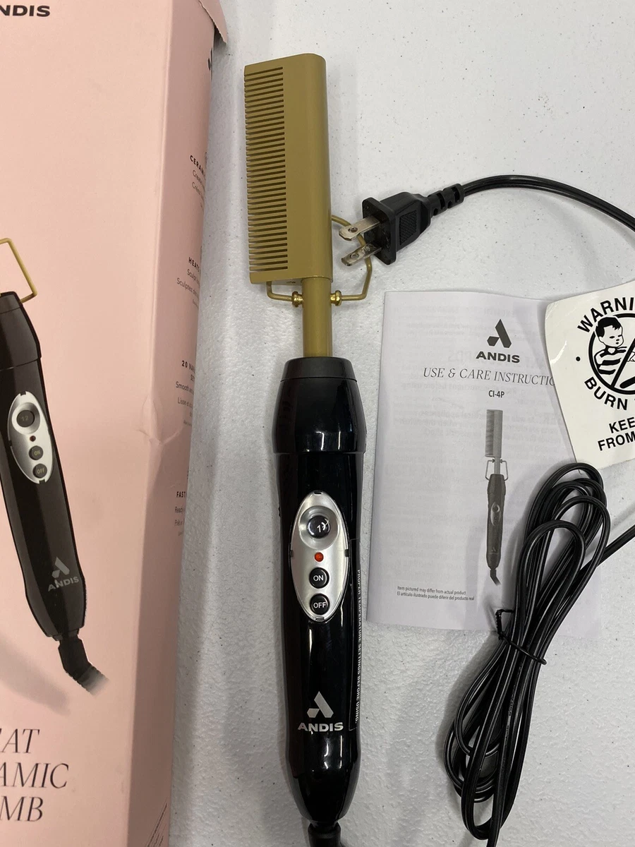 Andis hair straightener brush outlet