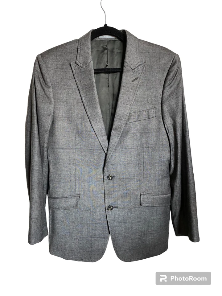 Versace коллекции женщин серый шерсти костюм Blazer + брюки размер 48 - Изображение 3 из 4