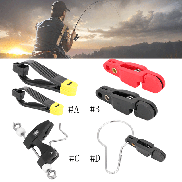 20Pcs Universal Line Release Adjustable Downrigger Release Clip Outriggers