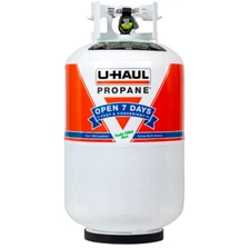 30 lb. Vertical Cylinder Refillable LPG Steel Propane Tank OPD Valve