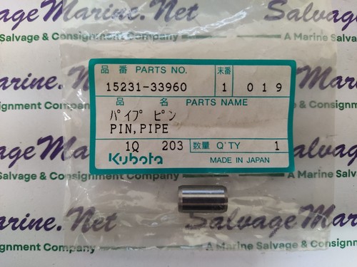 Universal / Westerbeke / Kubota - Dowel W: 300716 - K: 15231-33960 - 第 1/1 張圖片
