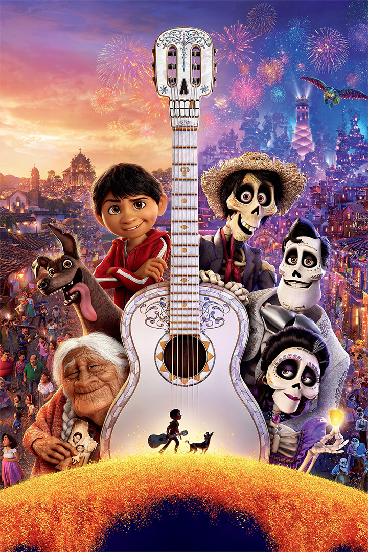 cocoページ Coco Movie Animation Adventure Wall Art Home Decor - POSTER 20x30