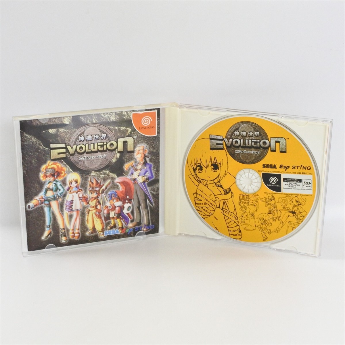SHINKI SEKAI EVOLUTION Dreamcast Sega ccc dc | eBay