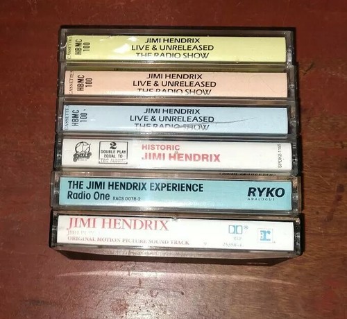 Rare Jimi Hendrix cassette lot Live & Unreleased, Historic, Radio 1, Monterey - Picture 3 of 6