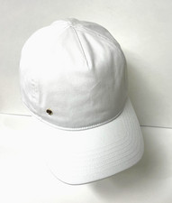 Kate Spade, New York, White Women's Bow Baseball Cap with gold charm