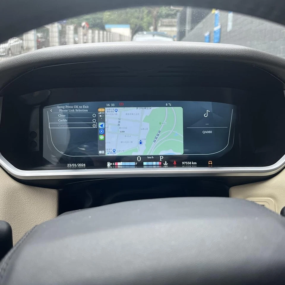 LCD Instrument Cluster Speedometer Dashboard For Land Rover Discovery5 2017-2021 Foto 3 de 4