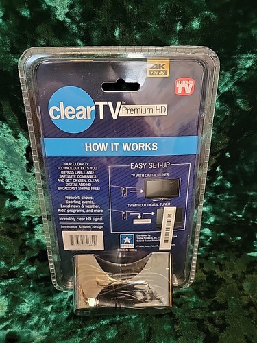 Clear TV Premium HD Digital Antenna 4k Ready Free TV New - Picture 2 of 5