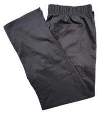 Cherokee Workwear Scrub Pants XL Unisex Pewter Jogger Antimicrobial NWT