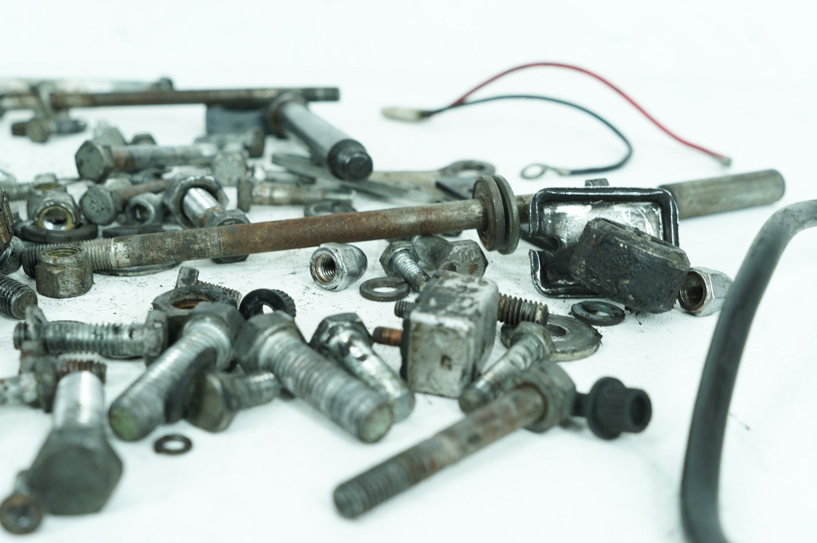 1980 Harley Sportster XLH883 OEM Hardware Bolts Nuts & Brackets