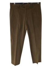 Lauren Ralph Lauren Corduroy Pants Authentic Chinos Brown Mens 34x32 NEW NWOT