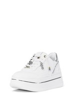 Michael Kors Hayes Sneaker Lace Up, GrößE 40, Weiß, Textil, Damen