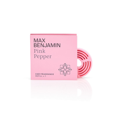 Luxury Car Fragrance Refill - Pink Pepper by Max Benjamin