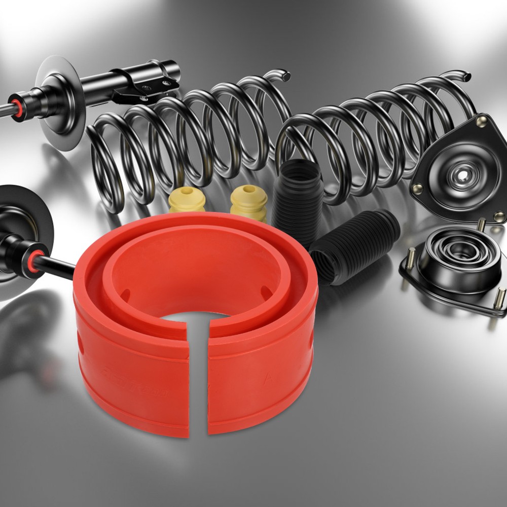 Coil Spring Booster Car Shock Bushings Bumper Rubber Dampers