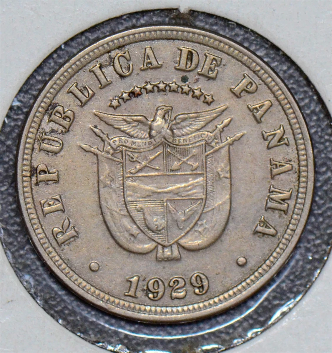 パナマ 1929年 2.5センティモス硬貨 Panama 2-1/2 Centesimos KM 8 Prices & Values | NGC
