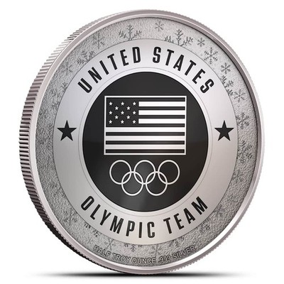 2026 1/2 oz Team USA Coach Snoop Winter Games Silver Round (New