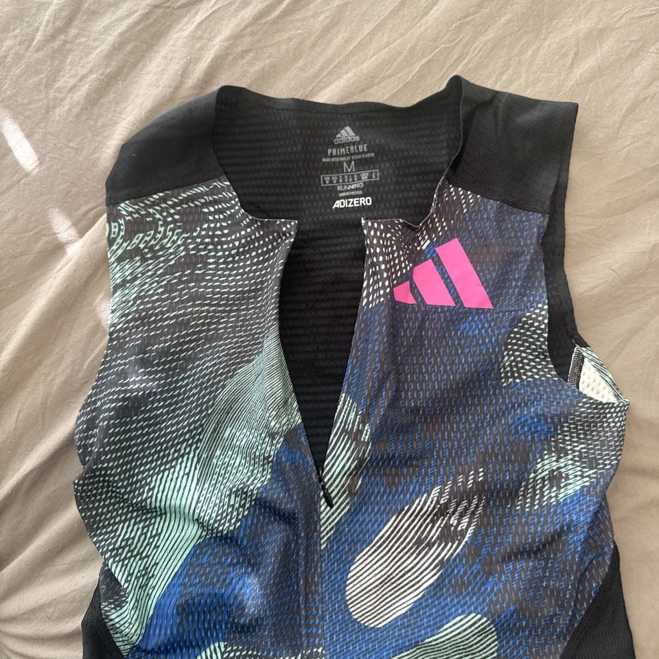 2023 adidas Pro Elite Track Speedsuit Men’s Size M - Image 2 of 3