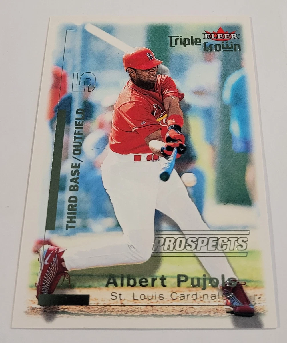 Fleer Albert Pujols Rookie Baseball Sports Trading Cards
