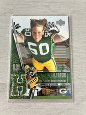 A.J. HAWK Green Bay Packers 2006 Upper Deck Premiere #8 Rookie Card RC NFL. rookie card picture