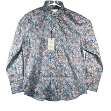 NEW Robert Graham Rainey Shirt Tailored Fit NWT Long Sleeve Flip Cuff Mens XL