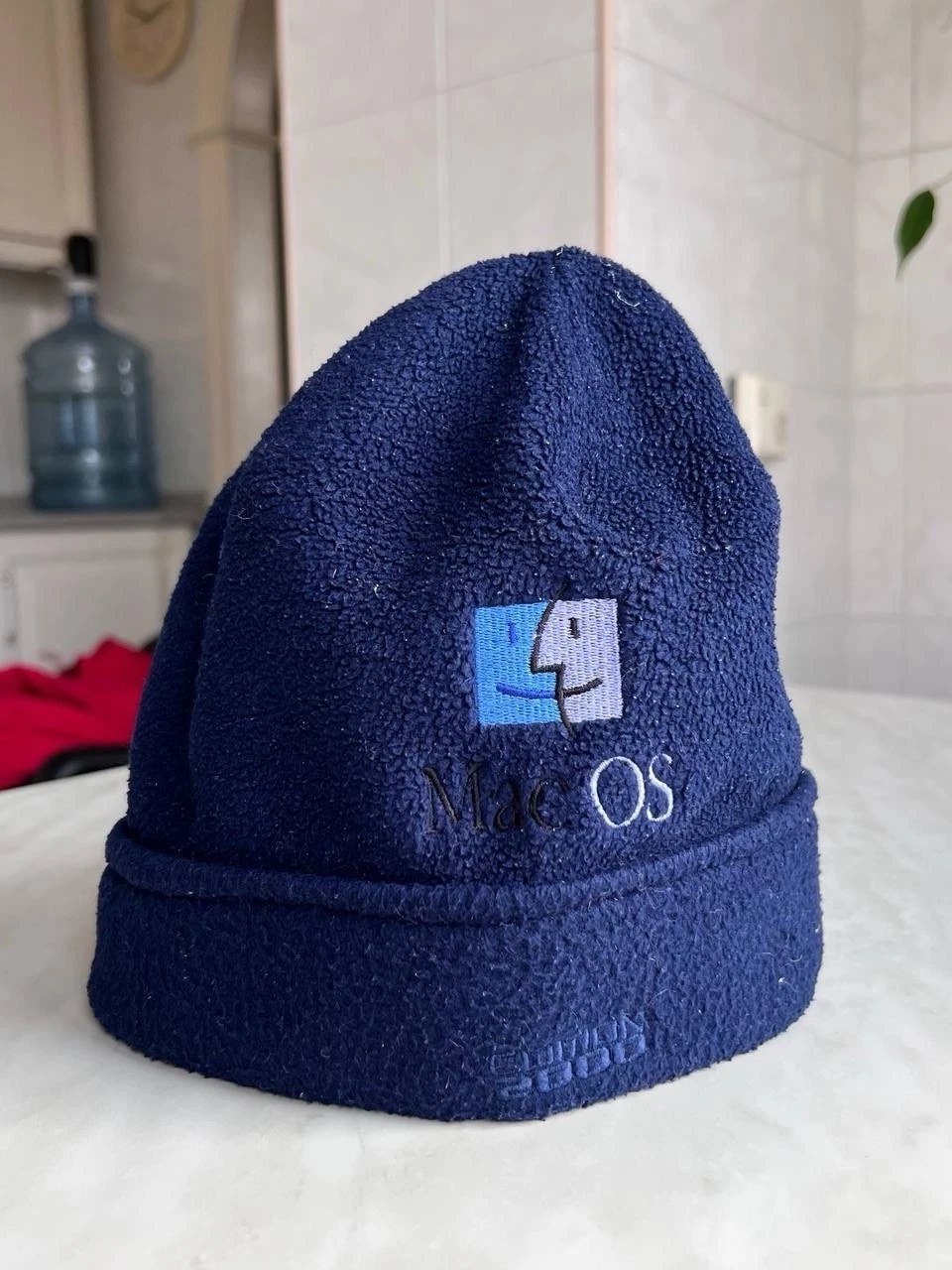 90s Apple Computers Mac OS Edition 2000 Macintosh Vintage Embroidered Hat Fleece