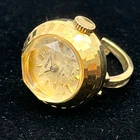 [RARE] Vintage Seiko Ring Watch 11-0290 Mechanical Gold Dial / US Size 5