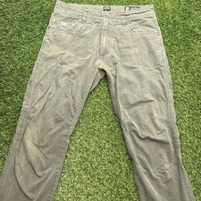 KUHL Revolvr Lean Mens Pants 32x32 Olive Green Outdoor Hiking Utility