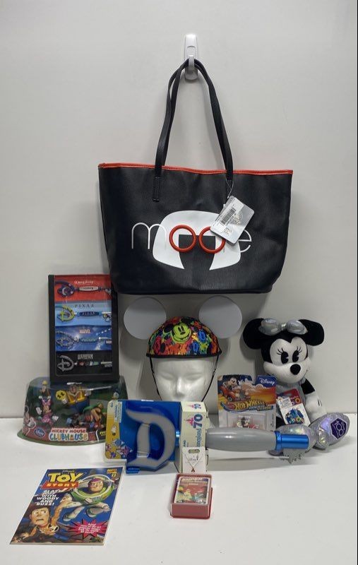 Disney Collectible Lot Mixed Brands Edna Mode Tote Minnie Plush Figures 11 Pc