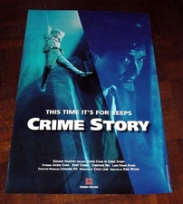 Jackie Chan CRIME STORY Kent Cheng  HK 1993 Overseas Version 成龍 重案組 POSTER