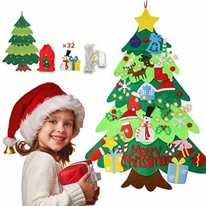Addobbi Natalizi Bambini.Albero Di Natale Natale In Feltro Per Bambini Addobbi Natale Ebay
