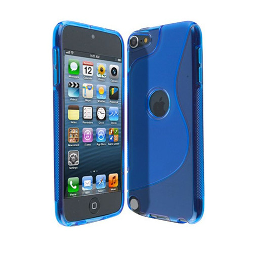 X Line S Line Swirl Wave Gel Case Skin Cover For Apple iPod Touch 5G / 6G / 7G - Picture 8 of 27