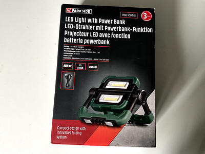 PARKSIDE LED Strahler mit Powerbank-Funktion PBSL 5000 B1 Neu und OVP