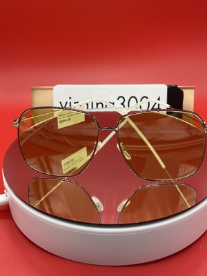 . Gucci Gold Framed Sun Glasses With Case and Dust Bag GUCCI Black & Gold Sunglasses w/ Dust Bag & Velvet Case | eBay main image 2