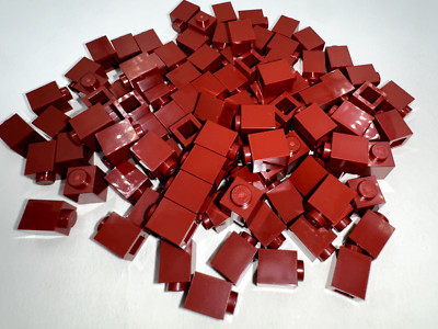 LEGO Pack of 100x New Dark Red Brick 1 x 1  BULK BRICKS