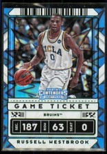 2020-21 Game Ticket Green Explosion Russell Westbrook Houston Rockets #3