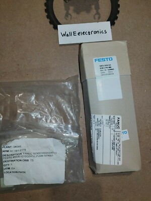 FESTO / FANUC SDE1-D10-G2-H18-L-PU-M8 PRESSURE SENSOR SEALED BOX SENSO0000004510