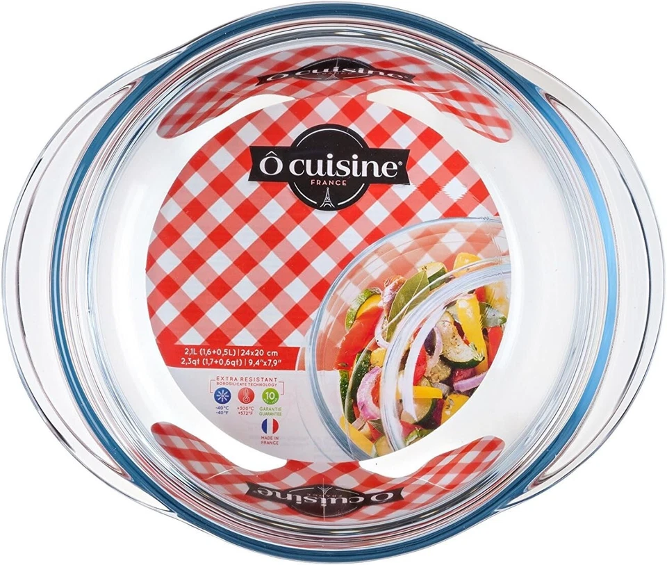 General Trade Ocusine Casseruola Con Coperchio Trasparente 24 Cm - Immagine 2 di 4