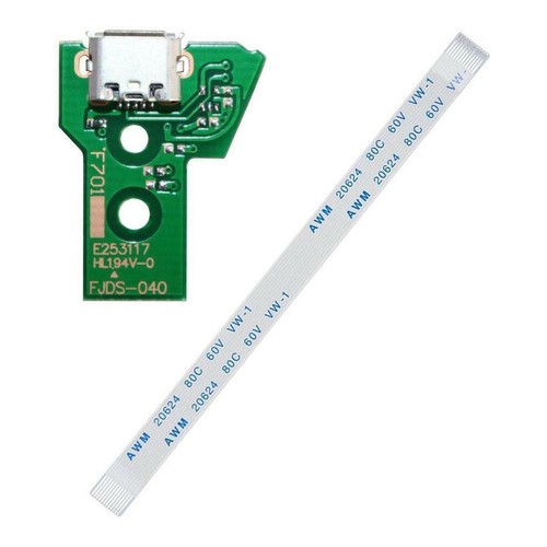 1 * Micro USB ricambio porta di ricarica presa circuito per controller UK - Foto 15 di 22