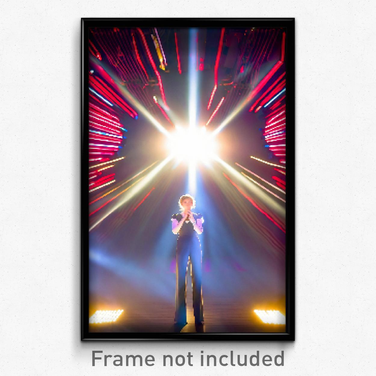 8-Bit Psychedelic Pixel Art Poster - Trippy Video Game Wall Print