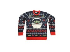 Star Wars Baby Yoda Mandolorian The Child Ugly Christmas Sweater Adult S Grogu