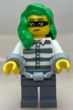 LEGO® Minifigure City Prisoner Police Bandit Thief Woman Inmate 60319 - cty1364
