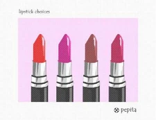 Lipstick Choices Needlepoint Kit or Canvas